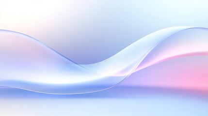 Fototapeta premium Abstract Pastel Wave Design Background Image