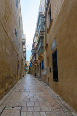 Senglea, one of the three cities in Malta, Europe