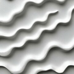 Obraz premium Minimalistic abstract texture featuring gentle diagonal shadows and highlights on a clean, white backdrop, ideal for modern and professional uses. 