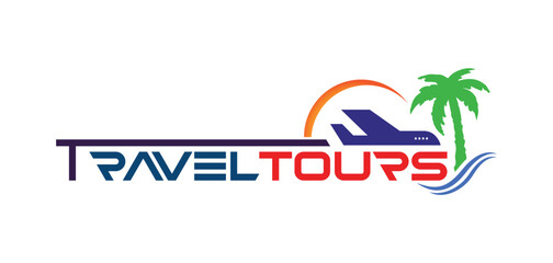 travel tour logo vector template