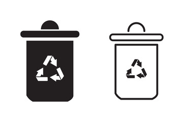 Recycle Bin Vector Icon