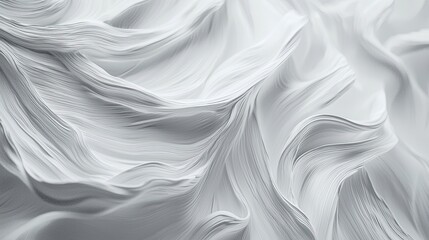 Obraz premium This light gray textured background features organic brush strokes, perfect for modern design projects or as a versatile backdrop in creative work.