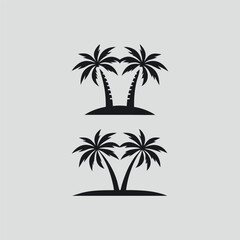Obraz premium Palm tree vector