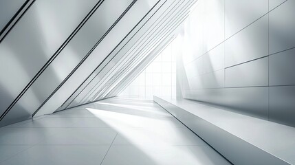 A sleek and modern abstract background featuring soft gray diagonal lines, perfect for various design projects, including websites, banners, and digital art.