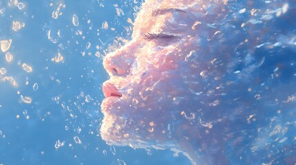 Fototapeta premium Underwater Beauty and Serenity