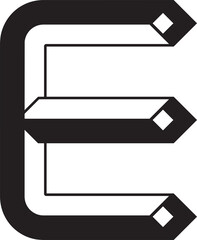 Cuboid Tube Connector Icon
