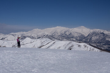 大日ヶ岳山頂からの眺め