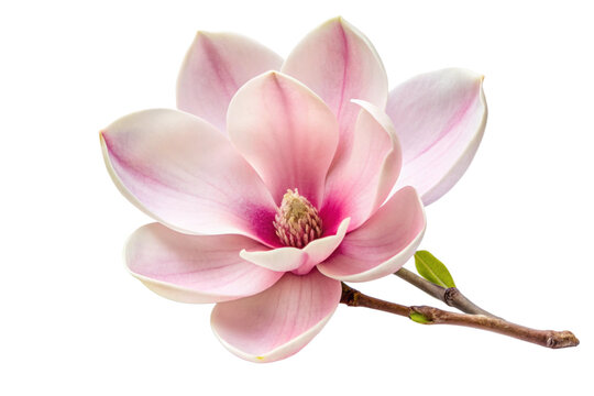 Fototapeta magnolia flower isolated on white