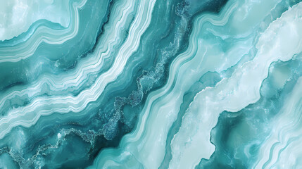 Shimmering aquamarine blue and radiant mint green abstract texture. Beryl. Illustration