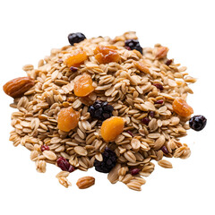 Sunflower seeds and clusters add a delightful crunch to the granola mixture