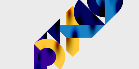 Vibrant abstract background circles with smooth gradients, creating a dynamic and modern design. Ideal for creative, tech, or contemporary-themed projects