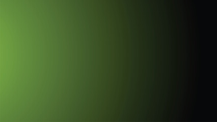 Dark Green smooth gradient abstract background for backdrop or presentation