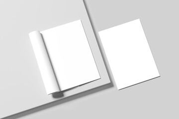 Blank Magazine Mockup