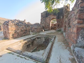 Delhi , India - Tughlakabad Fort Delhi , A picture of Tughlakabad Fort in Delhi dec 10 2024