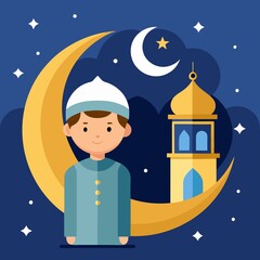 Ramadan Kareem illustration vector art