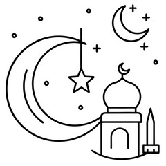 Ramadan Kareem illustration vector art