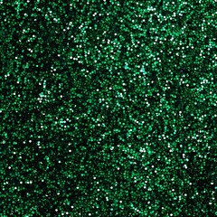 Dark Green Glitter Background Texture