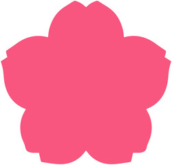 Simple Cherry Blossom Shape icon
