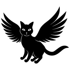 black cat silhouette