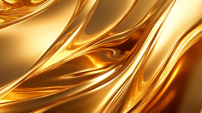 Golden abstract twinkle fills serene peaceful background elegance sophistication. Twinkle. Illustration