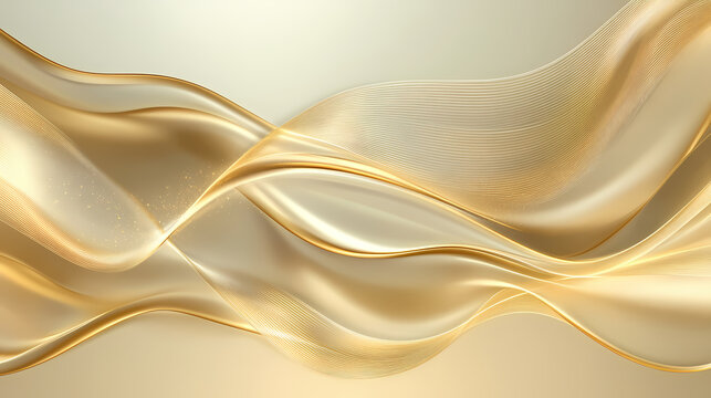 Golden abstract twinkle fills serene peaceful background elegance sophistication. Twinkle. Illustration