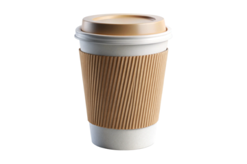 coffee cup isolated on white