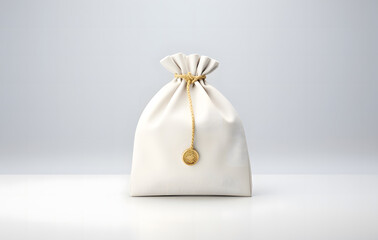 The money bag is a symbol of financial savings and investment.