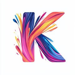 letter J with abstract motion lines icon logo illustration isolated on white background