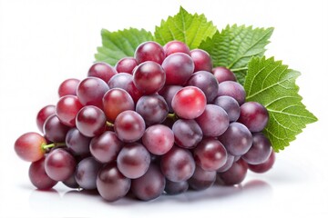 Photo of a Grape Isolated on a White Background – Fresh and Juicy Fruit Close-up (2)