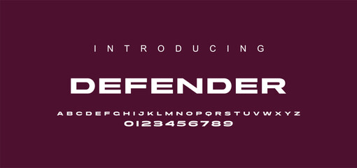 Creative font. Modern abstract digital tech font. Logo creative font, type, technology, movie, digital, music, movie. Fonts and illustration in vector format.