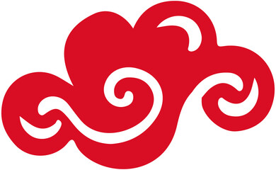 Chinese Style Auspicious Clouds
