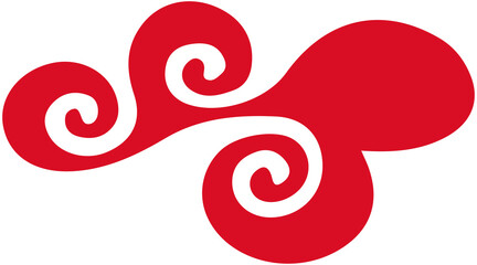 Chinese Style Auspicious Clouds
