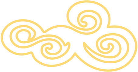 Happy Mid Autumn Festival Cloud icon