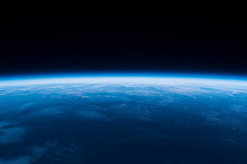 Obraz premium Blue Earth Concept Background