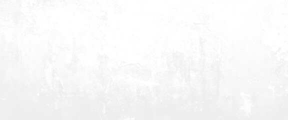 Vector white grunge concrete wall distressed texture background.