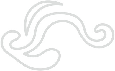 Chinese Cloud Outline
