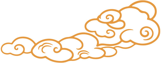 Chinese New Year cloud icon
