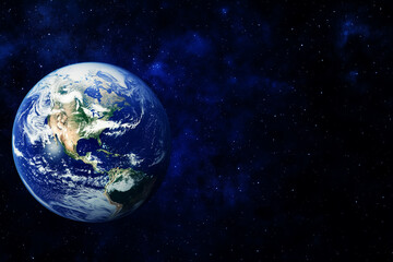 Fototapeta premium Blue Earth Concept Background