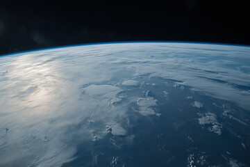 Fototapeta premium Blue Earth Concept Background