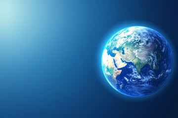 Fototapeta premium Blue Earth Concept Background