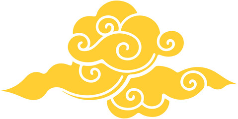 Chinese Cloud Outline icon