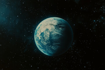 Fototapeta premium Blue Earth Concept Background