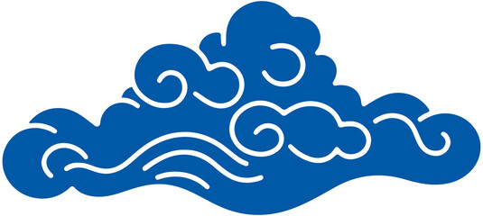 Japanese Style Vector Cloud