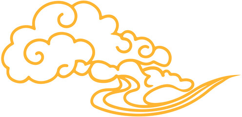Chinese auspicious cloud icon