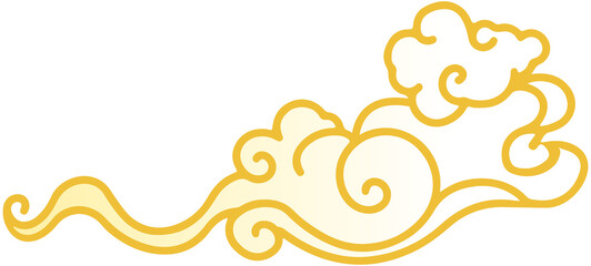 Mid-Autumn Festival cloud decoration
