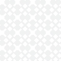 Monochrome Argyle Fair Isle Seamless Pattern Design