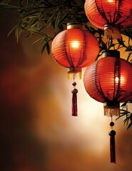 Red Lanterns for New Year