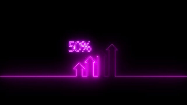 Quality control and company cost reduction. Cost and quality control concept. Successful organization strategy and management. light magenta collar animation and black background