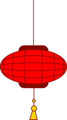 Obraz premium Lunar New Year Lantern