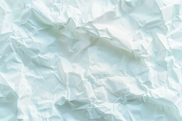 Obraz premium Closeup of a crumpled blank sheet of old paper with a rough, textured surface, perfect for vintage designs and backgrounds.